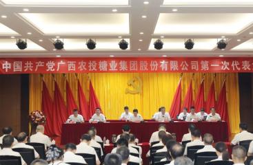 中國共產黨廣西農投糖業集團股份有限公司第一次代表大會勝利召開