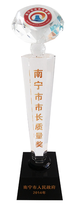 南寧市首屆“市長質量獎
