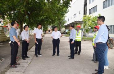 廖應(yīng)燦到伶利公司宣講黨的二十大精神并調(diào)研